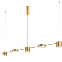 Подвесной светодиодный светильник Crystal Lux Tristan SP5 L1200 Gold