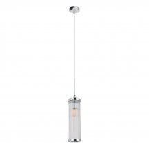 Подвесной светильник Crystal Lux Tadeo SP1 D100 Chrome/Transparente