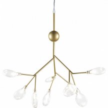 Подвесная люстра Natali Kovaltseva Grace ll GRACE 75554/9С GOLD SATIN