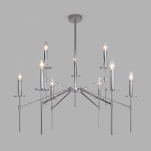 Люстра для натяжного потолка Eurosvet Anders 60142/9 хром