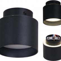 Точечный светильник Reluce 53006-9.5-001IL GX53+LED3W BK