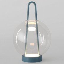 Интерьерная настольная лампа Eurosvet Frasco 80507/1 синий