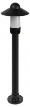 Садово-парковый светильник ЭРА «Поллар» НТУ 01-60-009 напольный черный IP54 Е27 max60Вт h860мм Б0057493