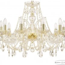 Подвесная люстра Bohemia Ivele Crystal 105 105/10/240 G