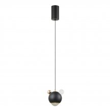 Подвесной светодиодный светильник Crystal Lux Amigo SP Led Black