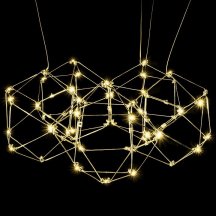 Подвесная люстра O-LUCE Bjork круглая без вставок 11810-3