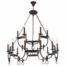 Подвесная люстра Crystal Lux Suerte Brown SP12+6