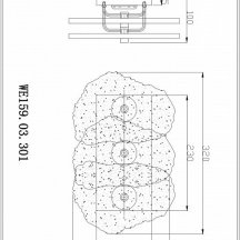 Настенный светильник Wertmark Nicola WE159.03.301