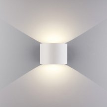 Уличный настенный светодиодный светильник Elektrostandard 1518 Techno LED Blade белый 4690389108914