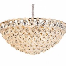 Подвесная люстра 5250 5259+14/C gold