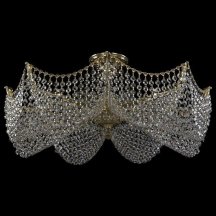 Люстра для натяжных потолков Bohemia Ivele Crystal 7717 77171/63/8 G