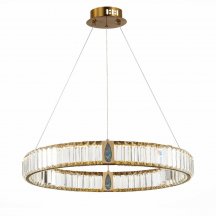 Подвесная люстра DeLight Collection D8016 D8016P/R/D600 gold/clear