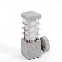 Настенный светильник уличный Oasis Light INOX WOOD 67505 stone