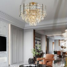 Потолочная люстра Arte Milano Sorrento-4409 374409/7/60/470 GD
