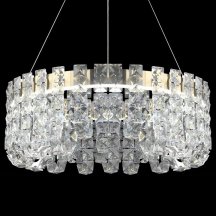 Подвесная люстра Reluce 02601-0.4-104W LED COP+CH