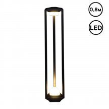 Уличный светильник Reluce 09987-0.7-001JH 0.8M LED2X6W BK RLOS