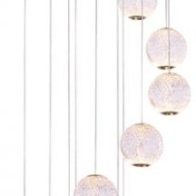 Подвесной светильник DeLight Collection Elliot Diamante MD20001012-14A gold