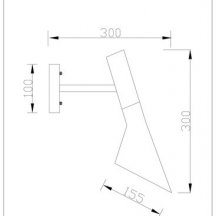 Настенный светильник Moderli Turin V10480-1W