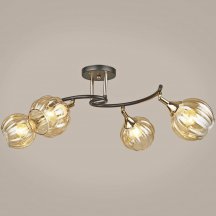 Потолочная люстра  04236-0.3-04 BK+FGD