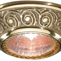 Встраиваемый светильник Reccagni Angelo SPOT 7102 oro