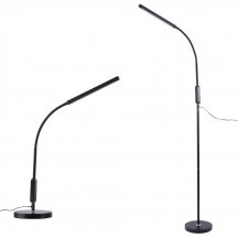 Торшер  ULM-T619 10W/3000-6500K/DIM BLACK
