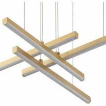 Люстра для натяжных потолков Indigo Paralleli 14017/4P Gold