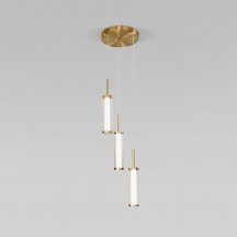 Подвесной светильник Eurosvet Stark 50386/3 LED латунь