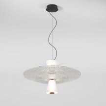 Подвесной светодиодный светильник Eurosvet Kontur 40029/1 LED белый