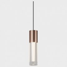 Подвесной светодиодный светильник Italline IT014-0204 rose gold