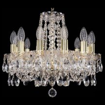 Элитная подвесная люстра Bohemia Ivele Crystal 1402 1402/12/141/G