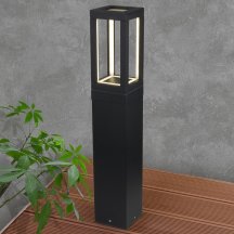 Уличный светодиодный светильник Elektrostandard Frame 1529 Techno Led черный a051859