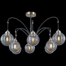 Люстра для натяжных потолков   IL0433-8PSQ-79 BK AB