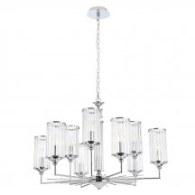 Подвесная люстра Crystal Lux Gloria SP9 Chrome