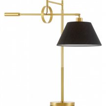 Настольная лампа декоративная LUMINA DECO 1124 LDT 1124 MD+BK