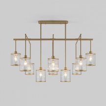 Потолочная люстра Eurosvet Inari 60144/10 золото Потолочная люстра Eurosvet Inari 60144/10 золото