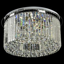 Элитная потолочная люстра Newport 8400 8400/60 PL chrome