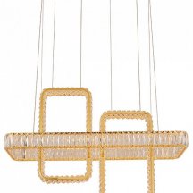 Подвесной светодиодный светильник Newport 8230 8232+2/S gold NEW М0066949