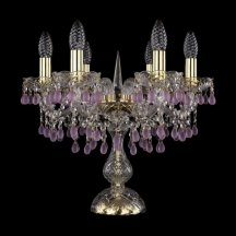 Декоративная настольная лампа Bohemia Ivele Crystal 1410 1410L/6/141-39/G/V7010