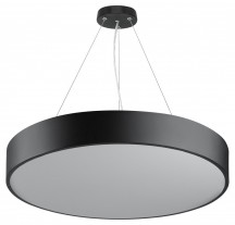 Подвесной светодиодный светильник Geometria ЭРА Ring SPO-132-B-40K-088 88Вт 4000К черный Б0050561