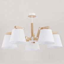 Потолочная люстра Joga White R 23975 в стиле Лофт