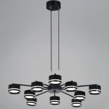Подвесная люстра Reluce 19490-0.4-5+5 Black