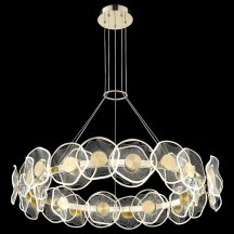 Подвесная светодиодная люстра Wertmark HELENA WE453.30.303