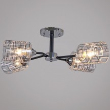Потолочная люстра  26260-0.3-04 CR+BK