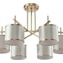 Потолочная люстра Crystal Lux Sergio PL6 Gold