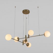 Подвесной светильник Eurosvet Planet 70146/6 латунь