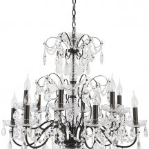 Подвесная люстра Crystal Lux Odelis SP12 Brown
