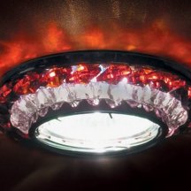 Точечный светильник Downlight DL062.02.1/6 crystal/red