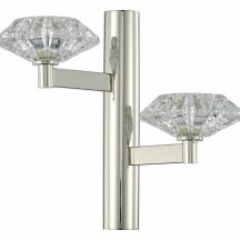 Бра Crystal Lux Rebeca AP2 Nickel