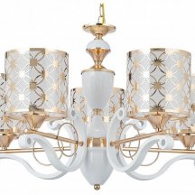Подвесная люстра Florentia-3097 303097/5 Wh/Gd