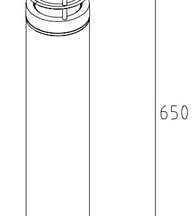 Наземный фонарь Oasis Light BRISBANE 61833-650 R